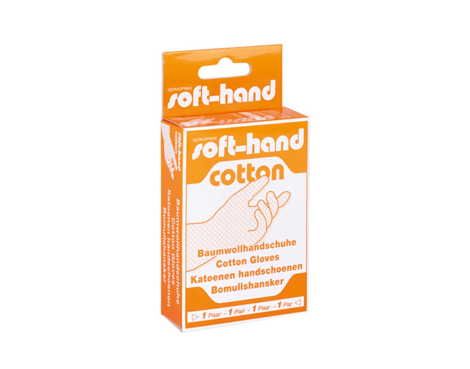 Baumwollhandschuhe Soft - Hand - Servoprax