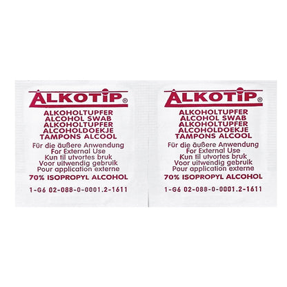 Alkotip Alkoholtupfer / Alkoholpads - 30 x 65 mm