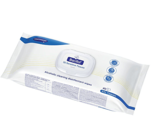 PAUL HARTMANN AGBacillol 30 Sensitive Tissues XXL SchnelldesinfektionstücherDocMed GmbH