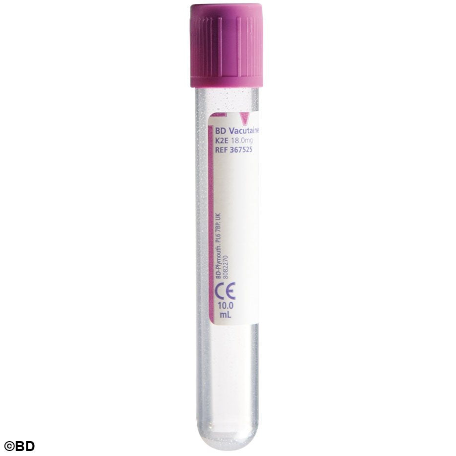 BD Vacutainer EDTA Plus Röhrchen aus PET