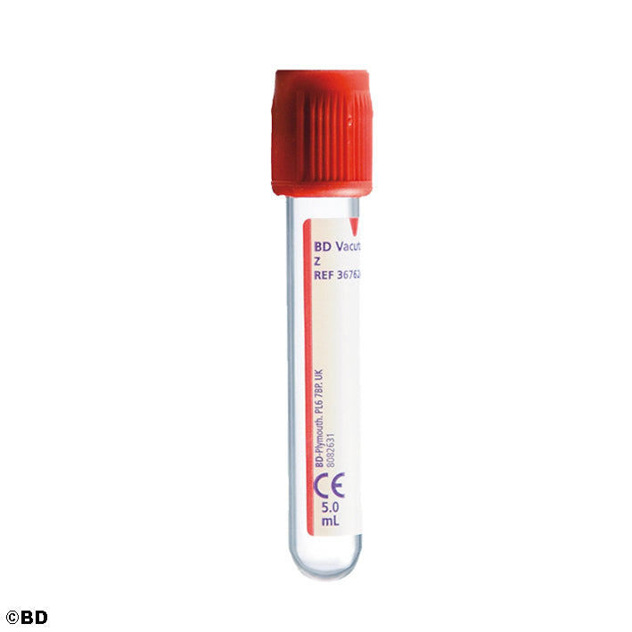 BD Vacutainer Serumröhrchen aus Glas | 5 ml