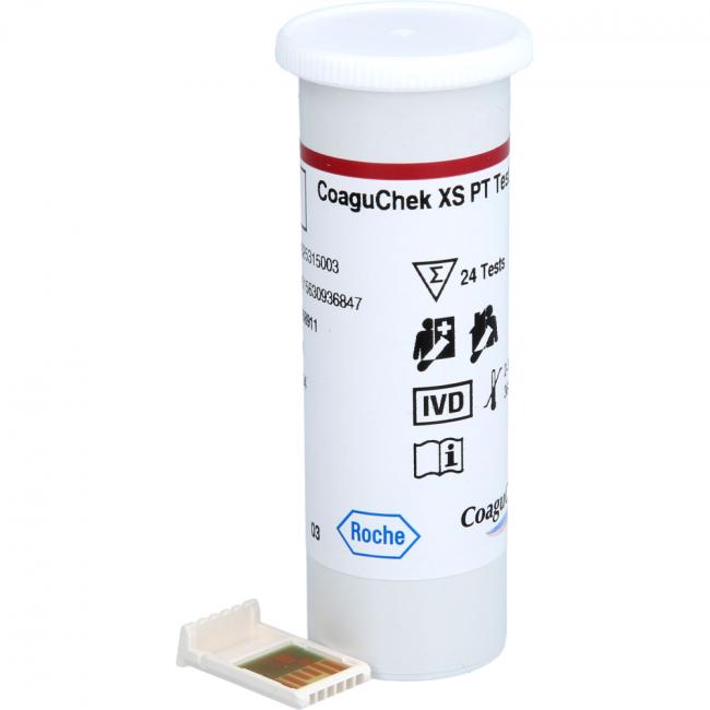 CoaguChek XS PT Teststreifen