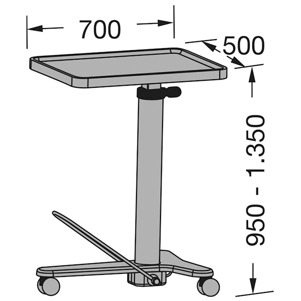 SCHMITZ medical GmbHHydraulischer InstrumentenzureichungstischDocMed GmbH