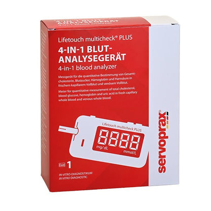 ServopraxLifetouch multicheck PLUS Blutanalysegerät 4-in-1DocMed GmbH