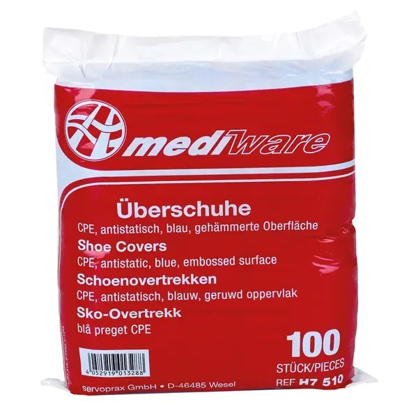 MediwareMediware Einweg-Überschuhe aus CPE – wasserabweisend, antistatischDocMed GmbH
