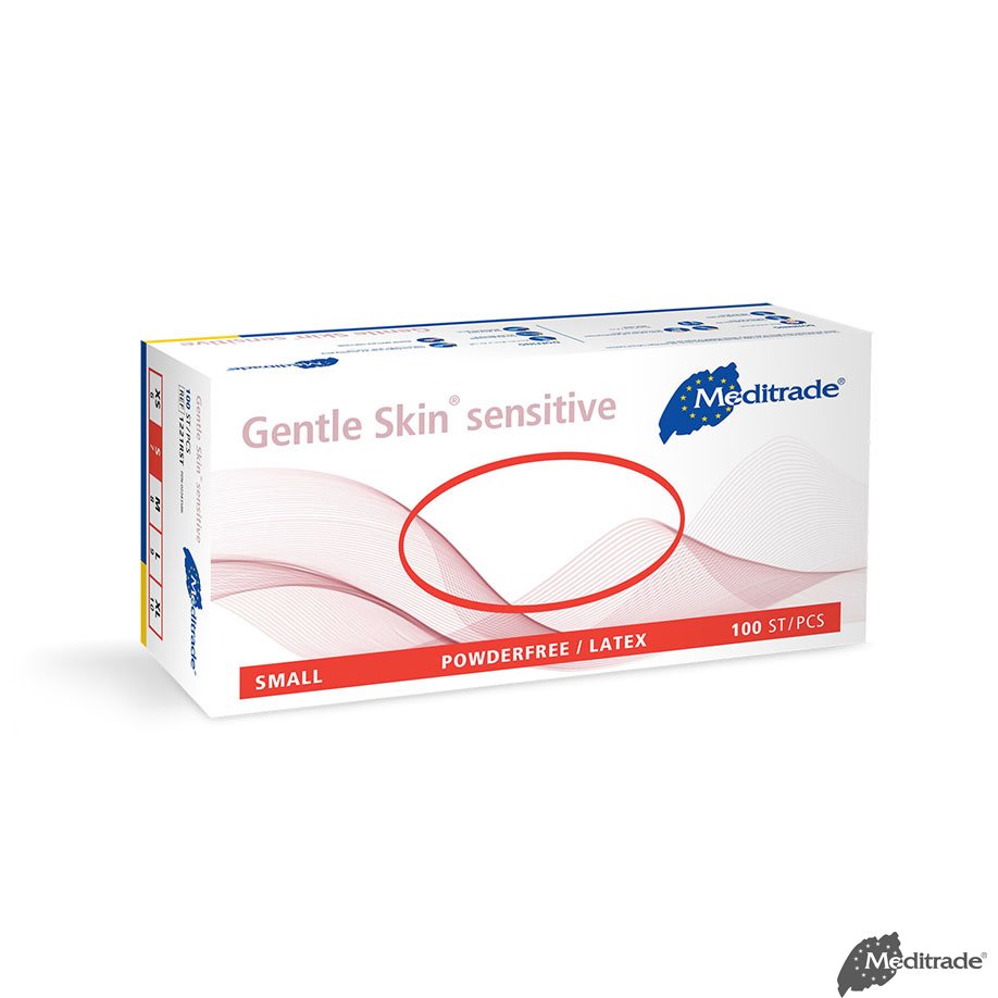 Gentle Skin sensitive U.-Handschuhe Latex, PF, unsteril