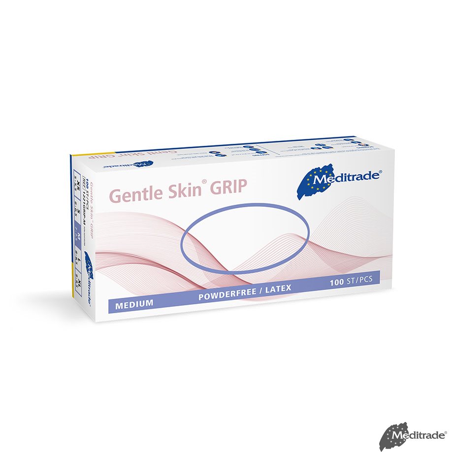 Gentle Skin grip examination gloves