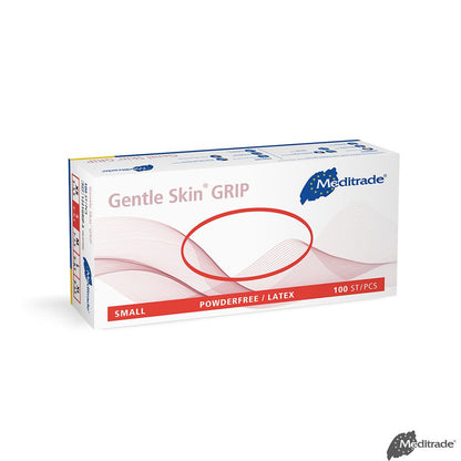 Gentle Skin grip examination gloves