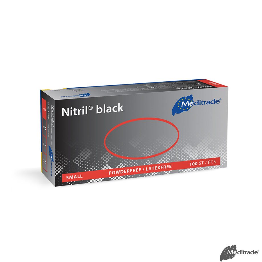 Nitril Black Einmalhandschuhe