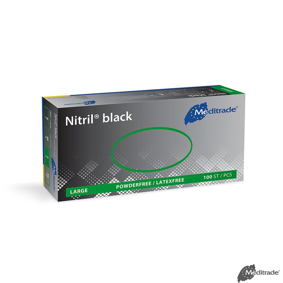 Nitril Black Einmalhandschuhe