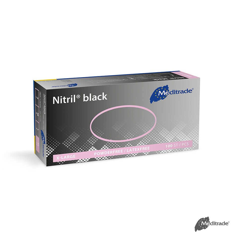 Nitril Black Einmalhandschuhe