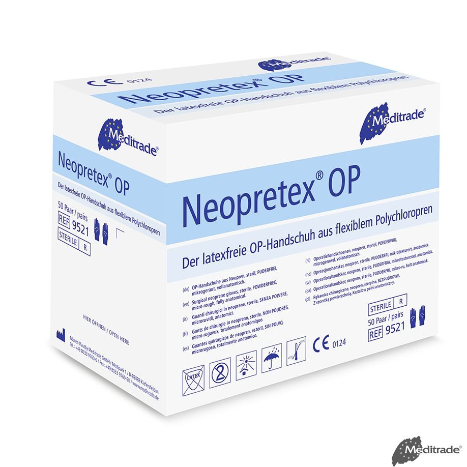MeditradeNeopretex OP-Handschuhe, PF, steril, latexfreiDocMed GmbH