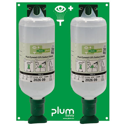 PlumPlum Augenspülstation Maxi mit 2 × 1000 ml AugenspüllösungDocMed GmbH