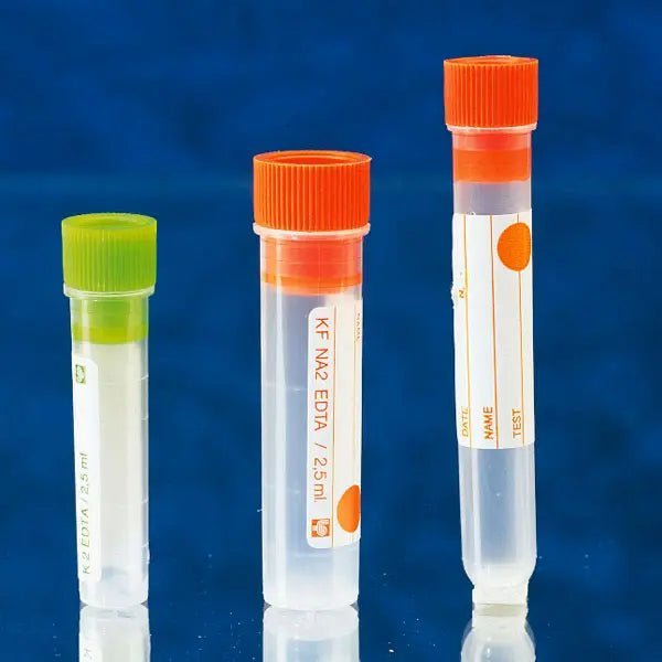 ServopraxProbenröhrchen mit Gerinnungshemmer EDTA - FlachbodenDocMed GmbH
