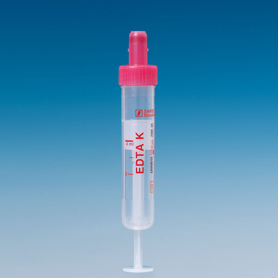 S-Monovetten, K3 EDTA, steril