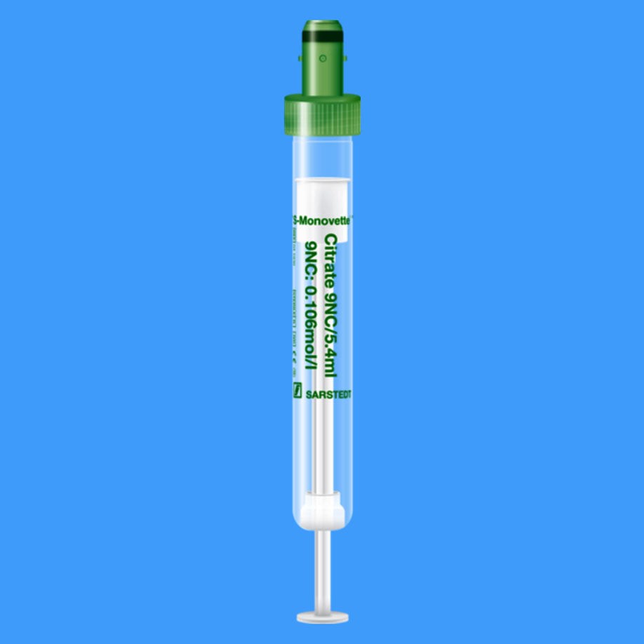S-Monovetten Citrat 3,2%, steril