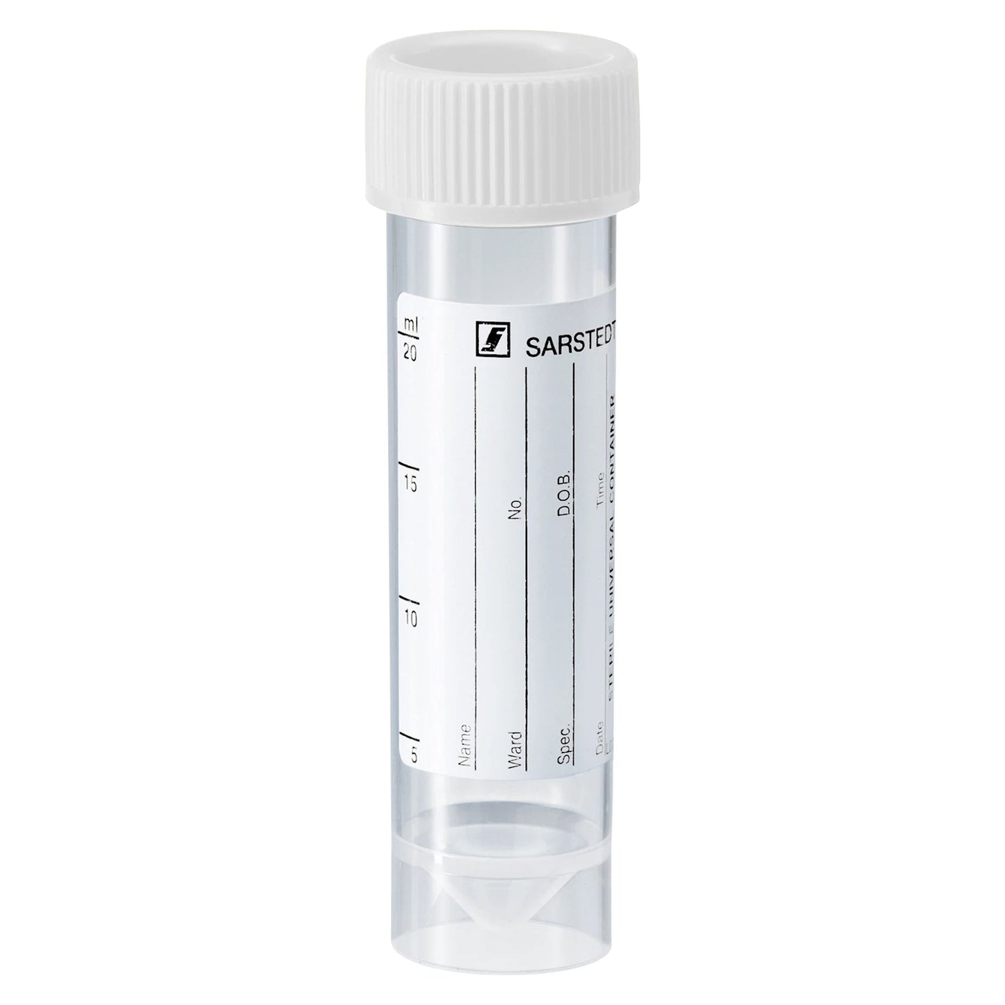 SARSTEDT AG & Co.KGSchraubröhre, 25 ml, (LxØ): 90 x 25 mm, PP, mit PapieretikettDocMed GmbH