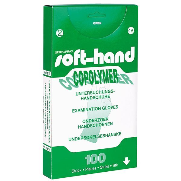 Soft-HandSoft-Hand Copolymer Untersuchungshandschuhe unsterilDocMed GmbH