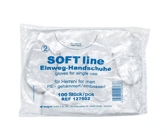 MegroSOFT line PE-Handschuhe HerrenDocMed GmbH