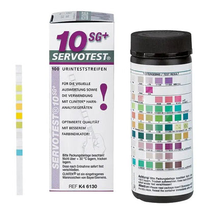 ServotestUrinteststreifen - SERVOTEST 10SG+DocMed GmbH