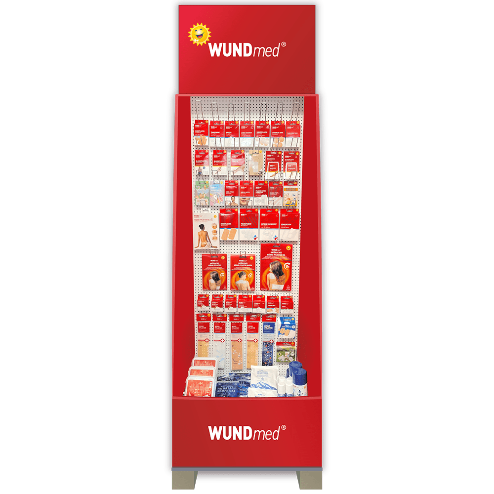 WUNDmedVerkaufsdisplay Erste HilfeDocMed GmbH