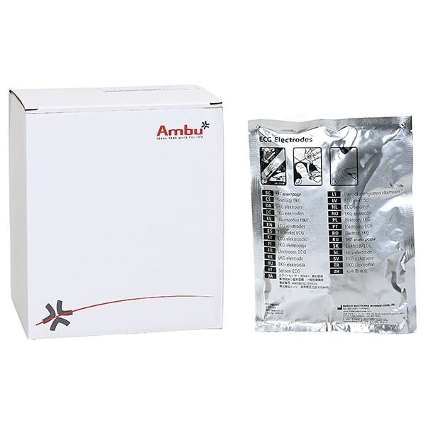 AmbuWhite Sensor Elektrode für Kurzzeitmonitoring 4500M | 50 x 48 mmDocMed GmbH