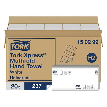 Tork Xpress®Xpress Multifold Handtücher 2‑lagig hochweiß H2 TissueDocMed GmbH